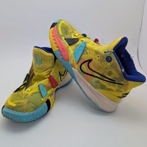 Nike Kids' Yellow Kyrie Basketball Shoes